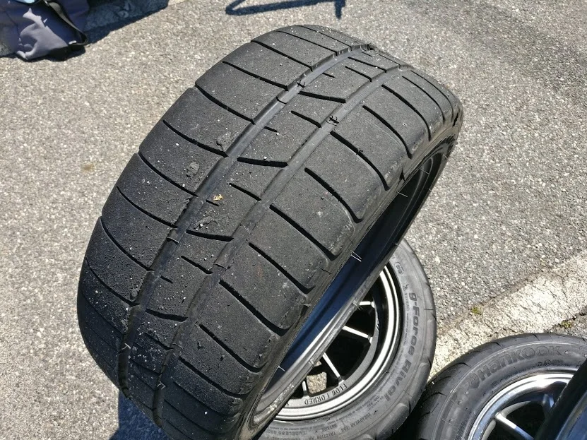 the "control" tire, the Rival