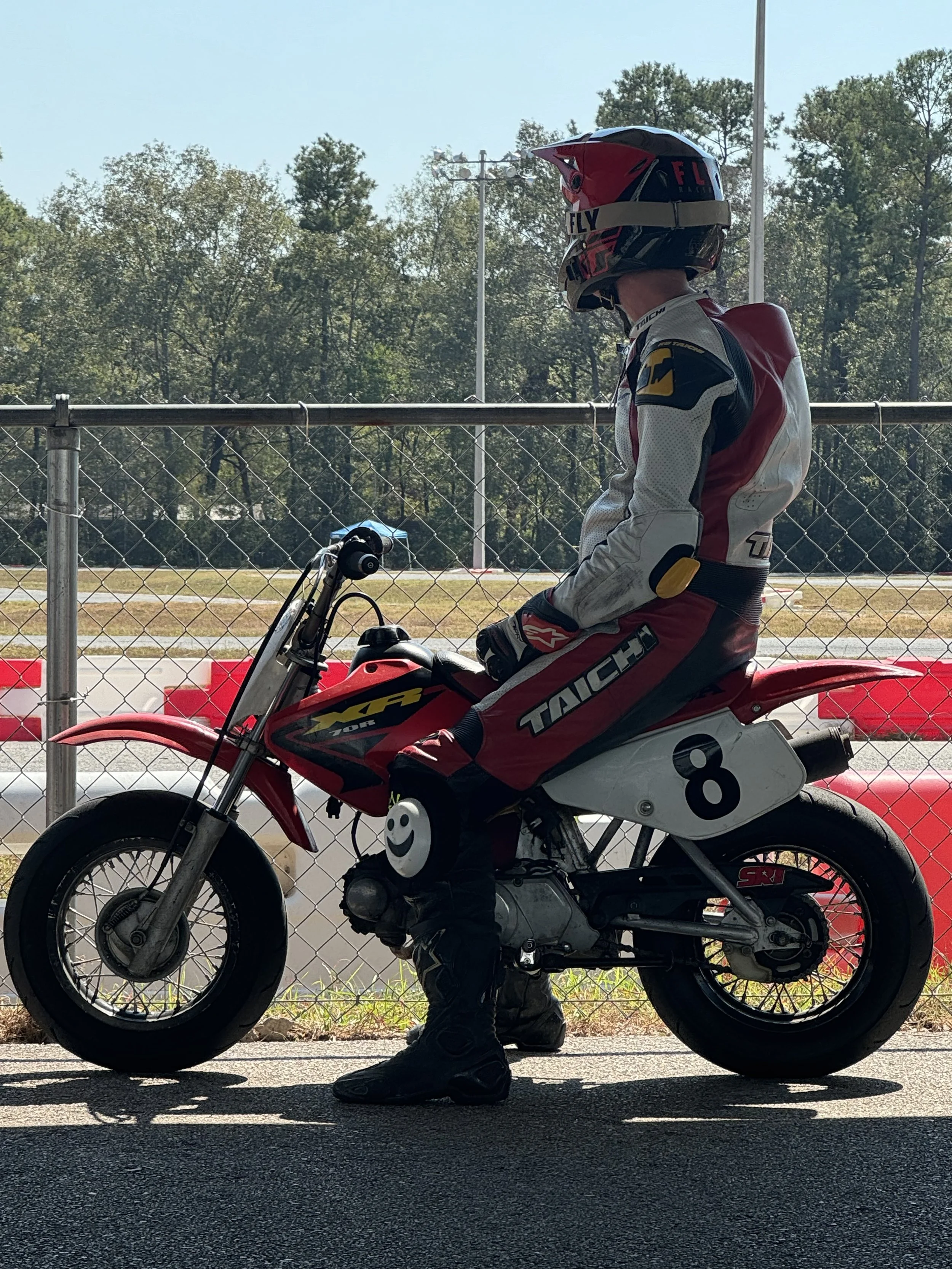 Track Walking - 177 - One Set of Leathers - One Set of Boots