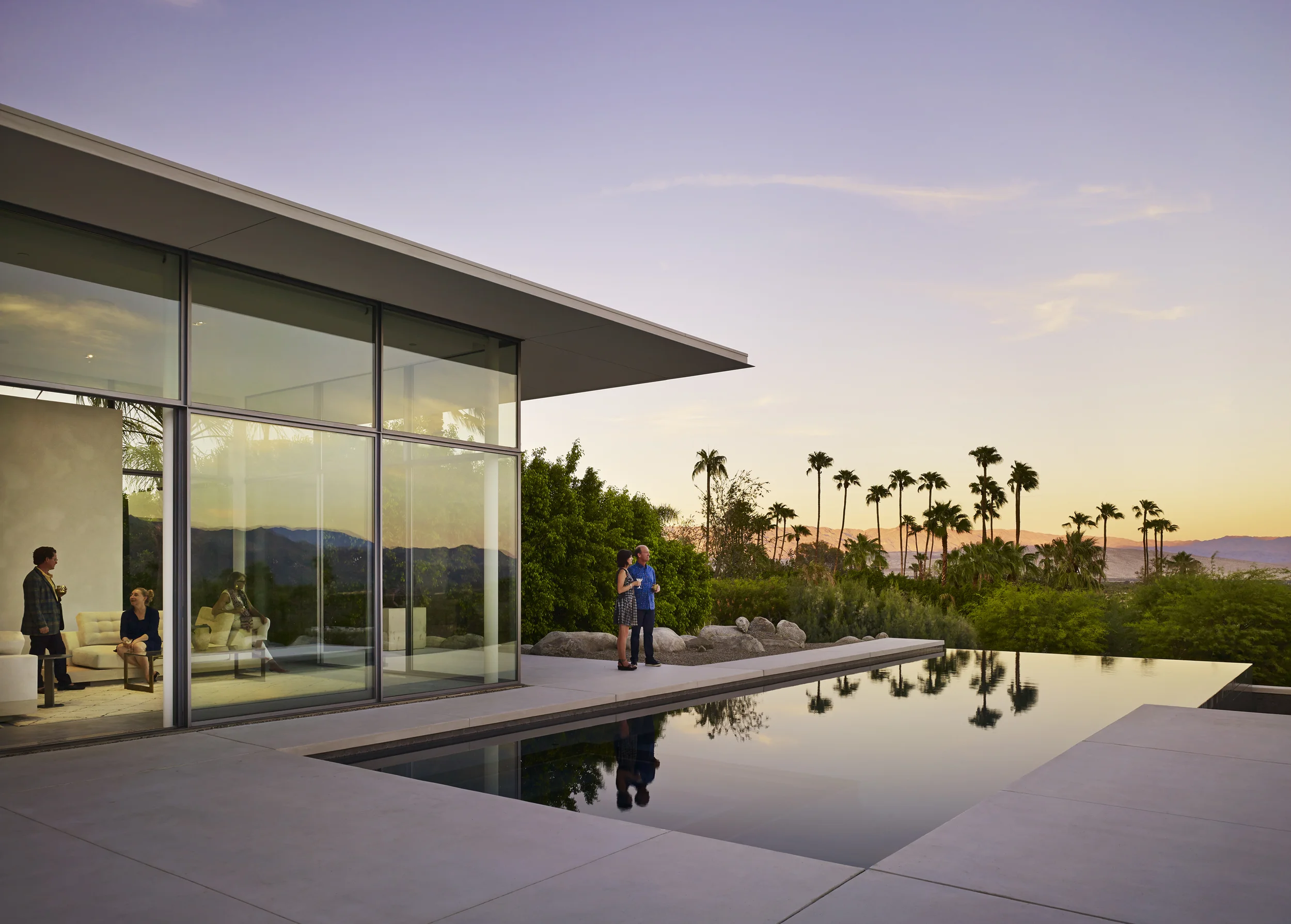 Panorama House Booth Hansen Architects Palm Springs, CA Return to Projects