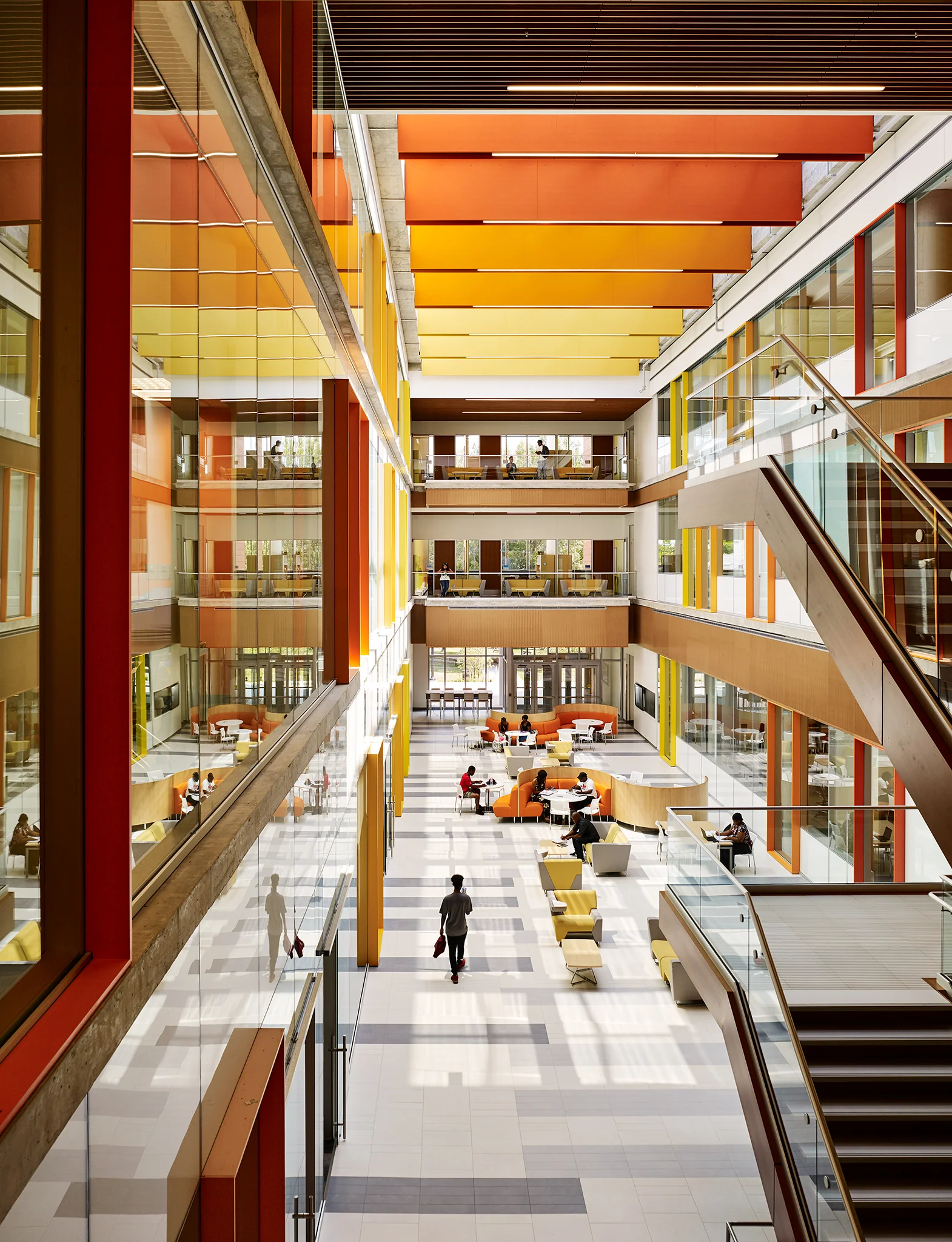 Bowie State University Center for Natural Sciences, Mathematics + Nursing Perkins+Will Bowie, Maryland Return to Projects
