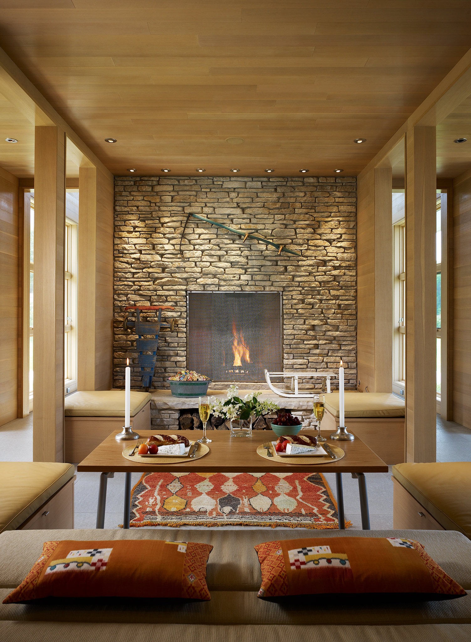  MI Residence  Architectural Digest + Tigerman McCurry  Michigan      Return to Projects  