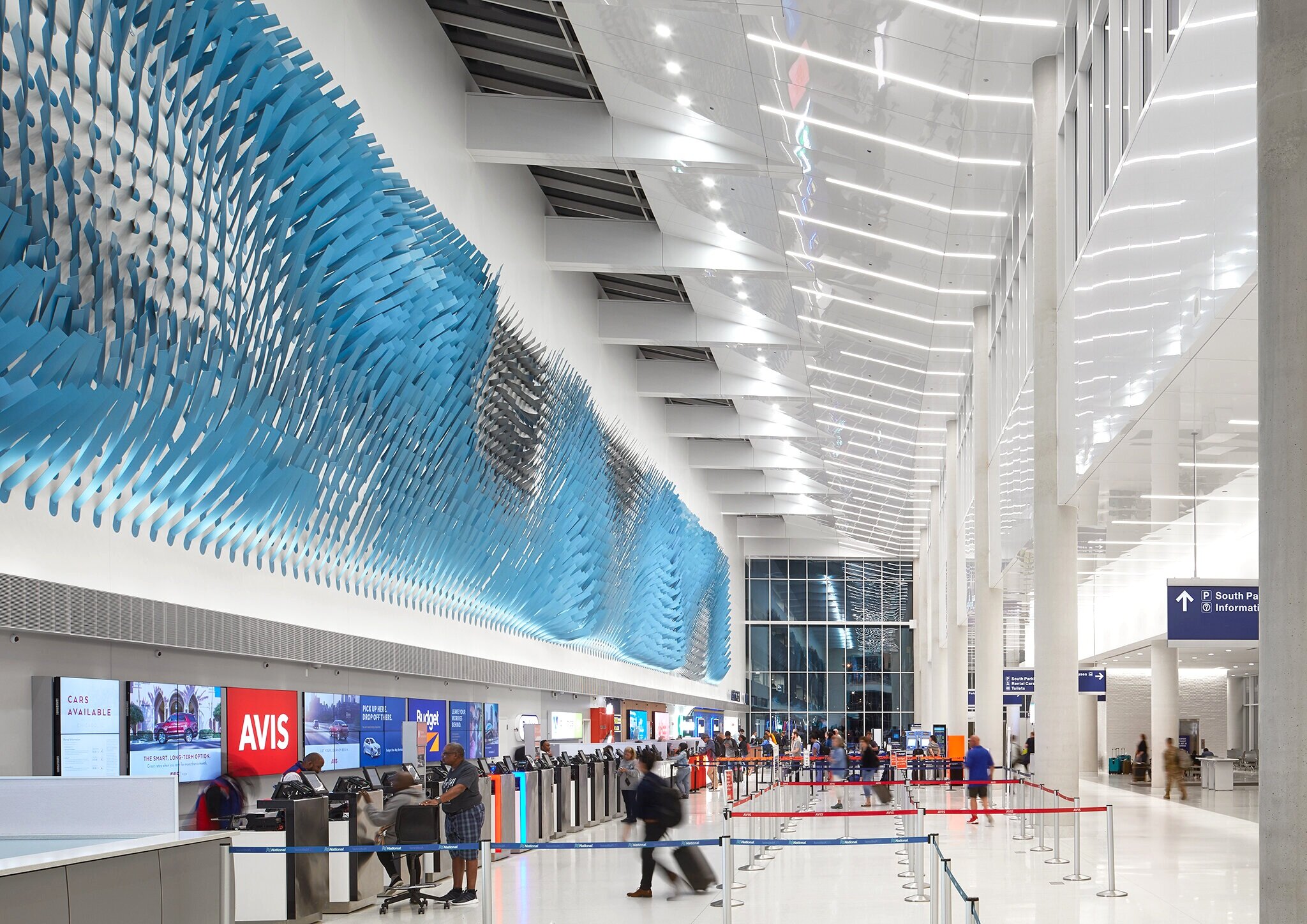  O’Hare Consolidated Car Rental Facility  Ross Barney Architects  Chicago, IL     Return to Projects  