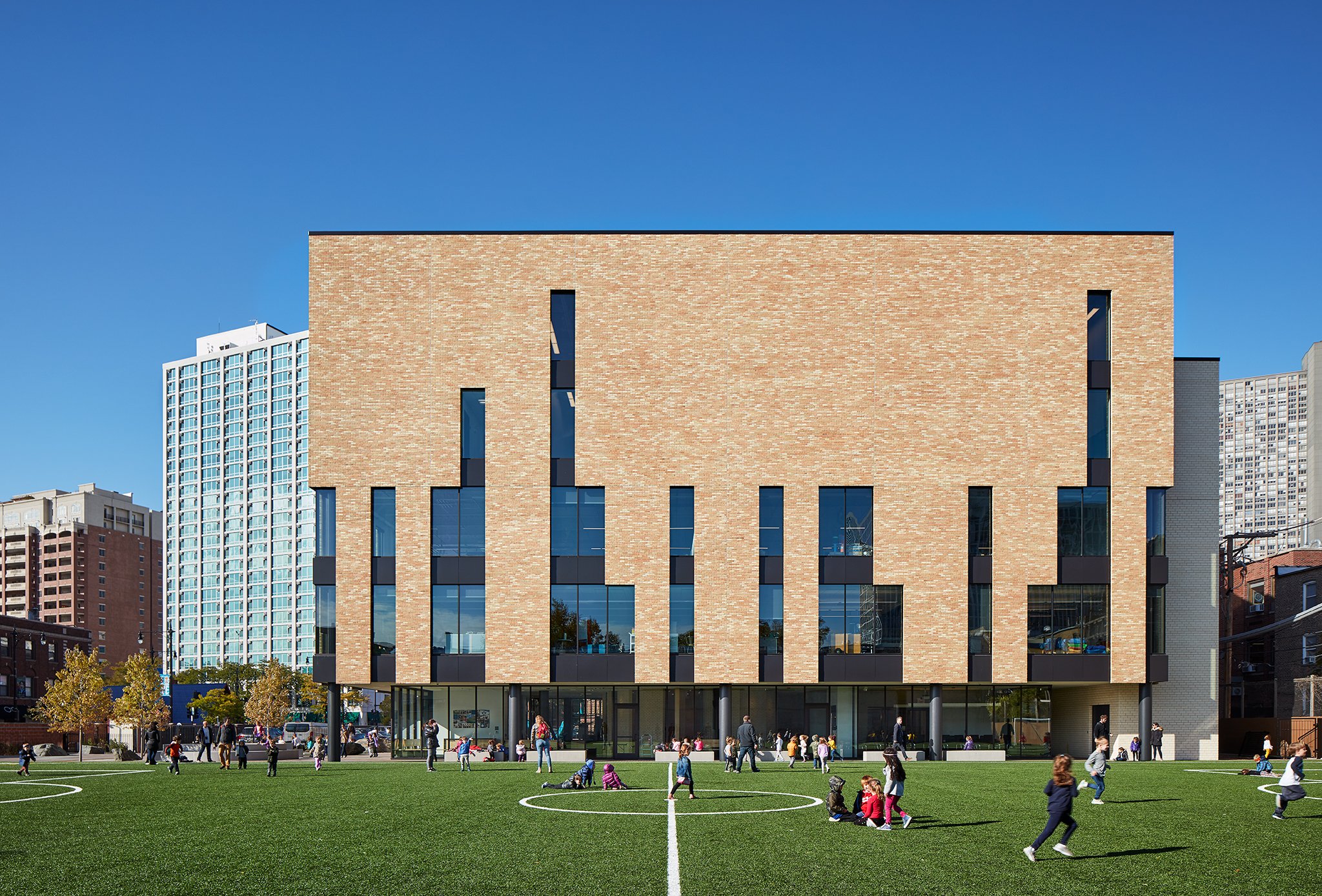  Bernard Zell Anshe Emet Day School Expansion  Wheeler Kearns  Chicago, IL     View Full Project  