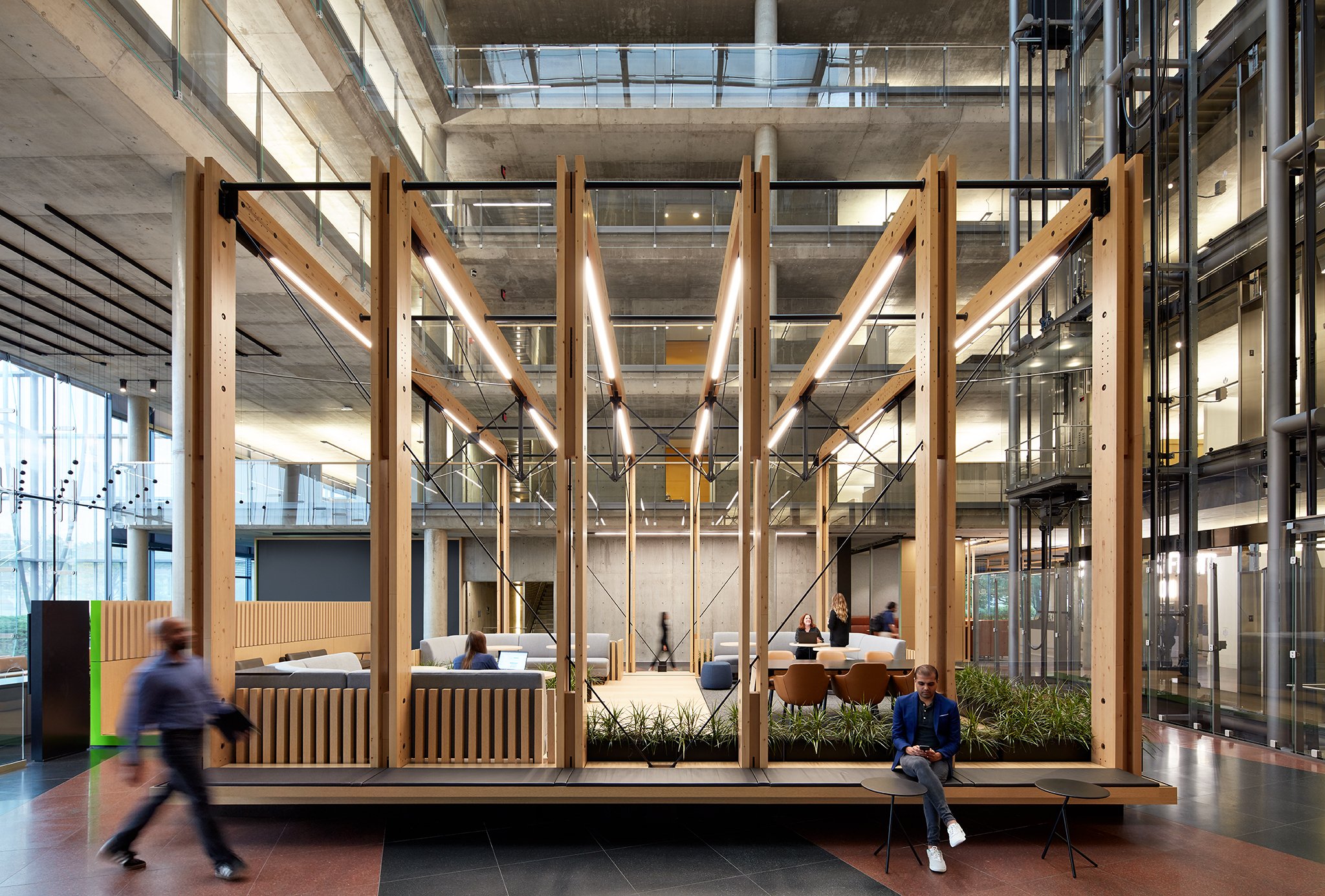  AWARDS  AIA Chicago, Interior Architecture, Citation of Merit,  2022    Corporate Office  Perkins+Will  Niles, IL     Steve Hall  