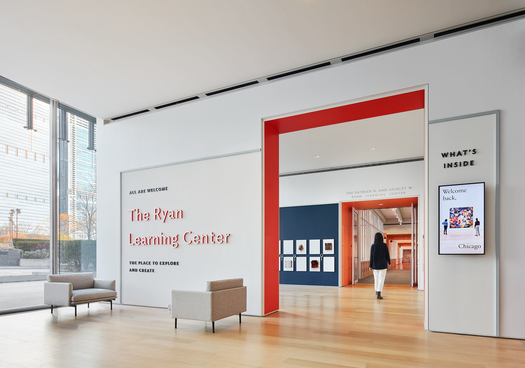  AWARDS  Interior Design’s Best of the Year Award,Government | Institutional,  Honoree,  2022    Ryan Learning Center  Wheeler Kearns  Chicago, IL     Kendall McCaugherty  