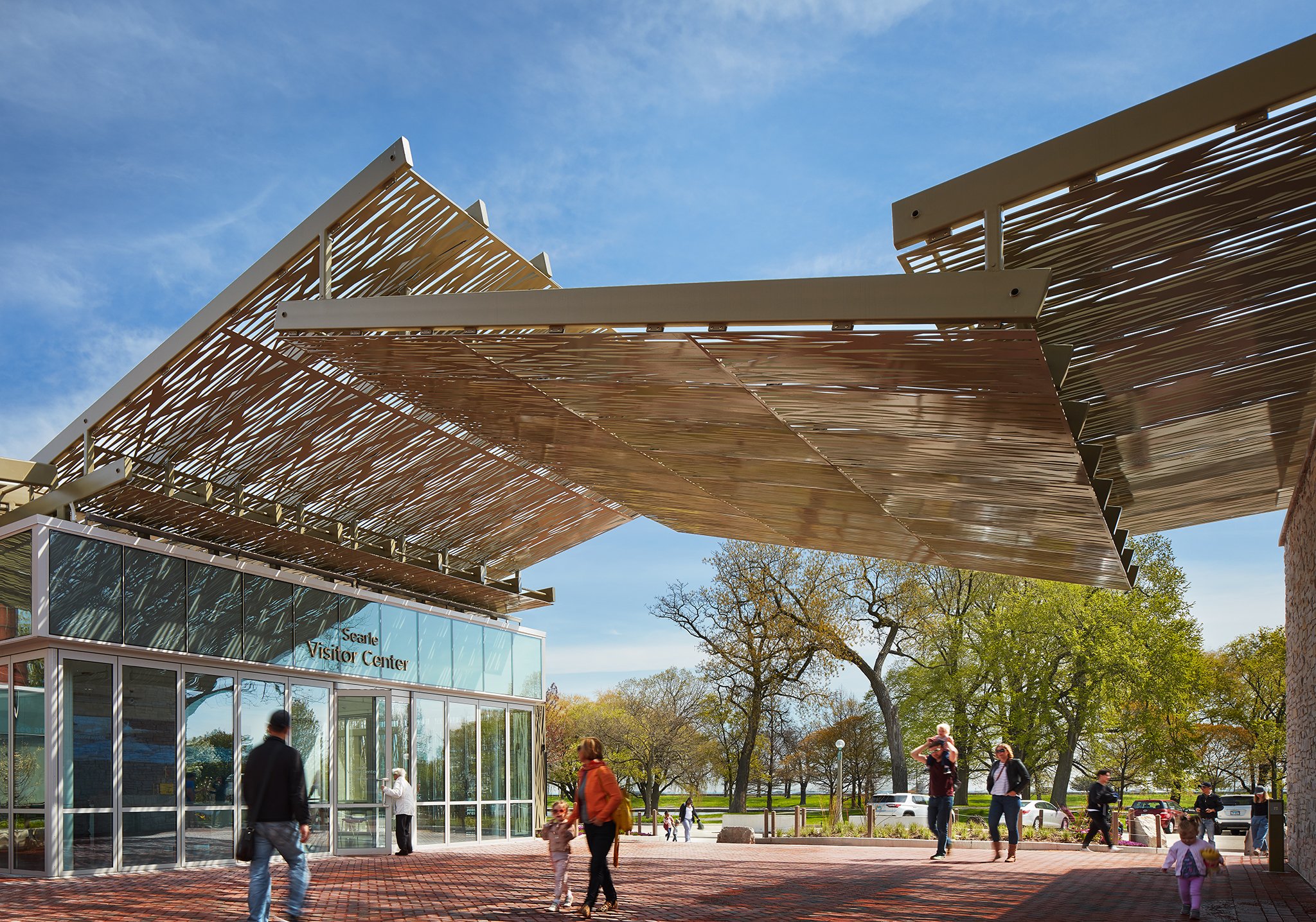  AWARDS  AIA Chicago, Architecture, People’s Choice, 2022    Searle Visitor Center | Lincoln Park Zoo  Ross Barney Architects  Chicago, IL     View Project      Kendall McCaugherty  