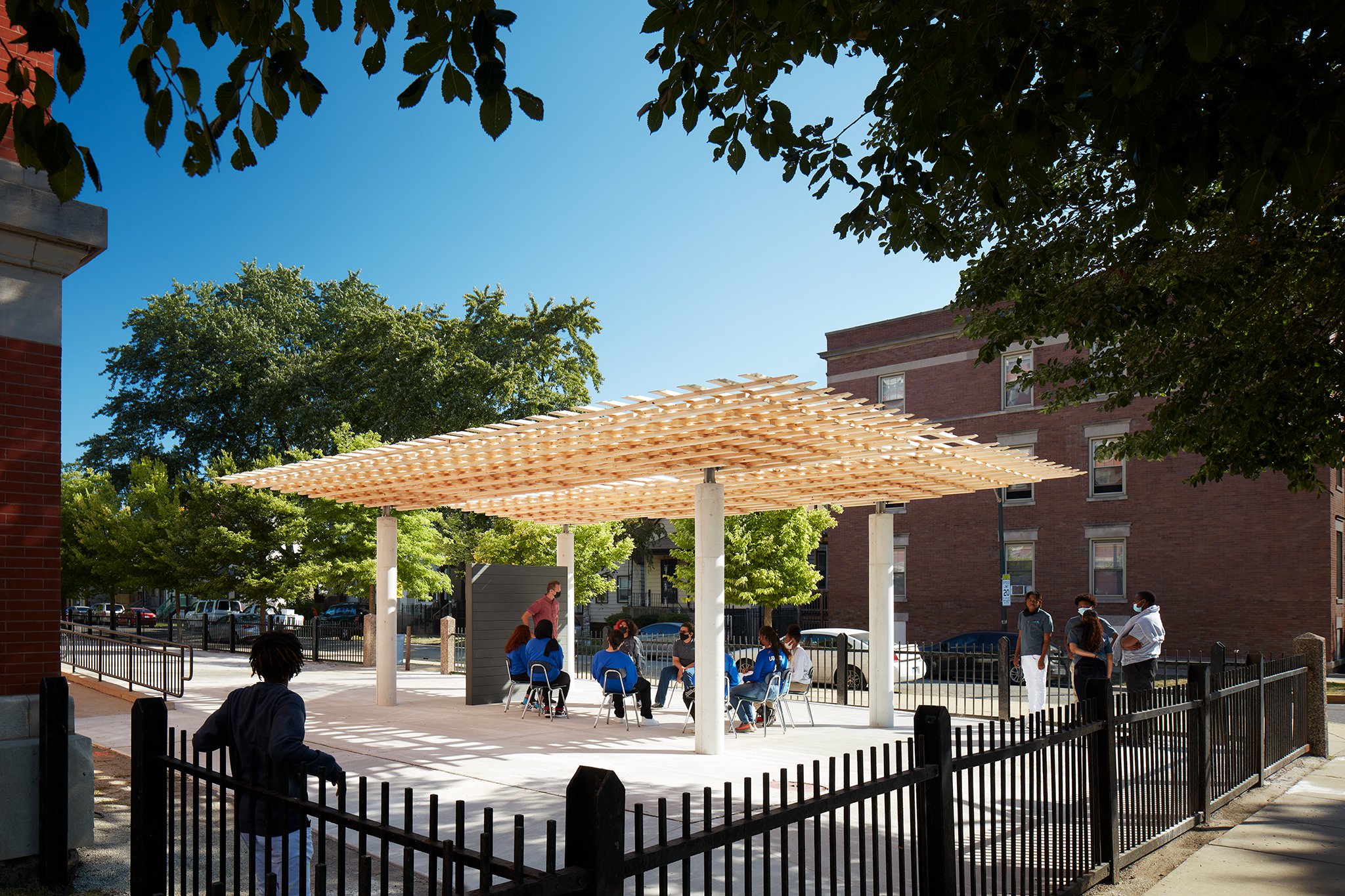  AWARDS  AIA National, Small Projects Award, 2022    SPLAM Timber Pavillion  SOM  Chicago, IL     Kendall McCaugherty  