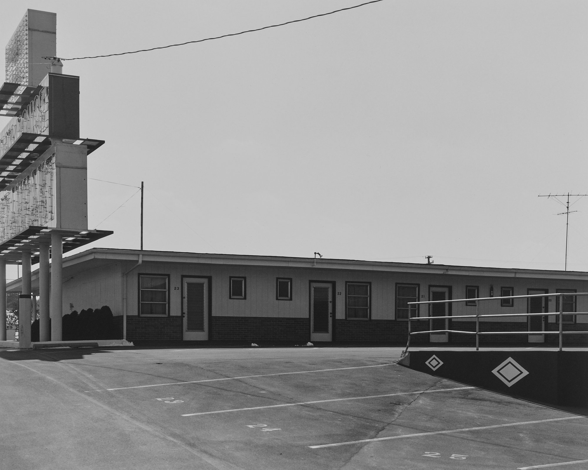 © Nicholas G Merrick 1976, Best Western Motel, Breezewood, Pennsylvania.jpg