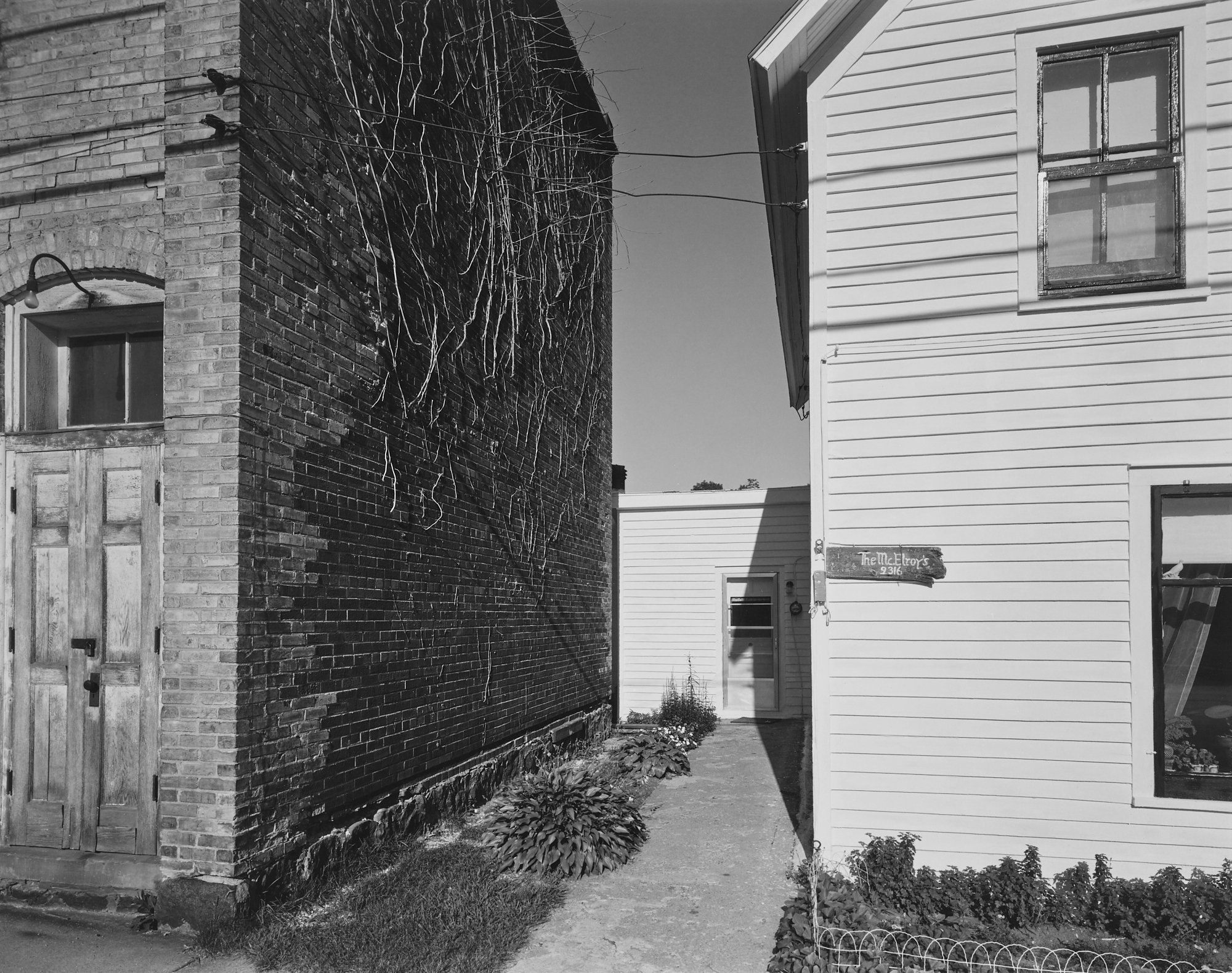 © Nicholas G Merrick 1978, Side Entrance, McElroy's House, Central Lake, Michigan.jpg