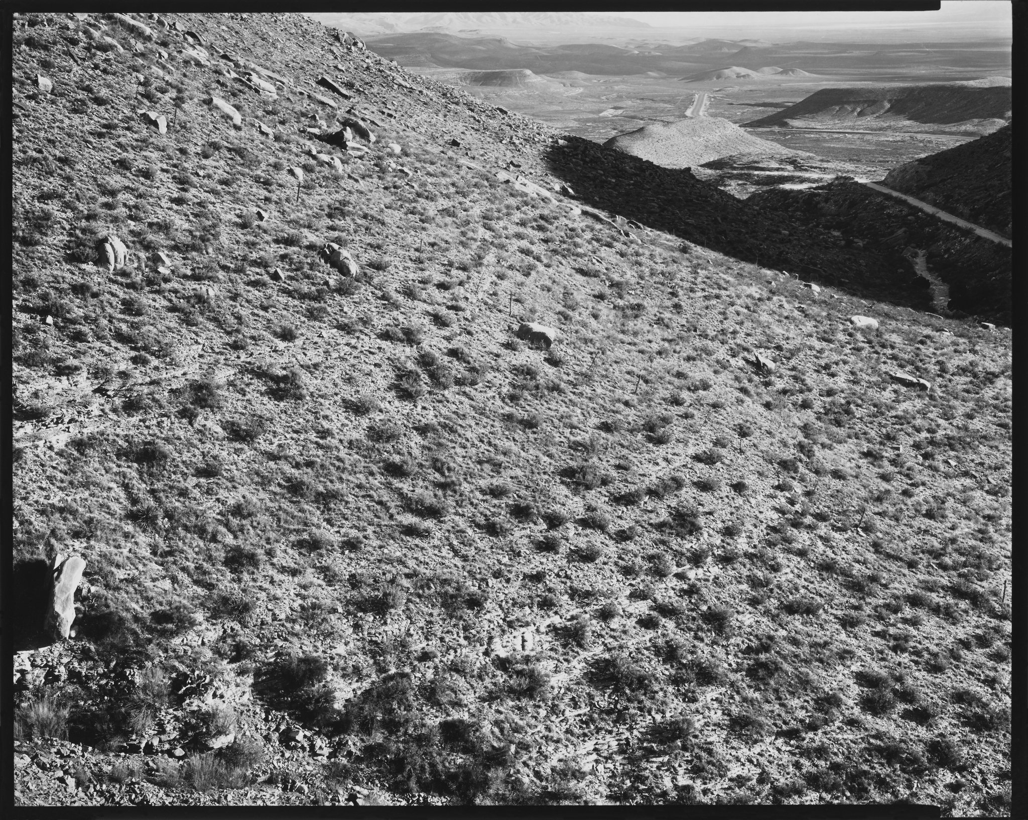 American Landscapes Portfolio_Guadalupe Mountains, Texas_1981 © Nick Merrick.jpg