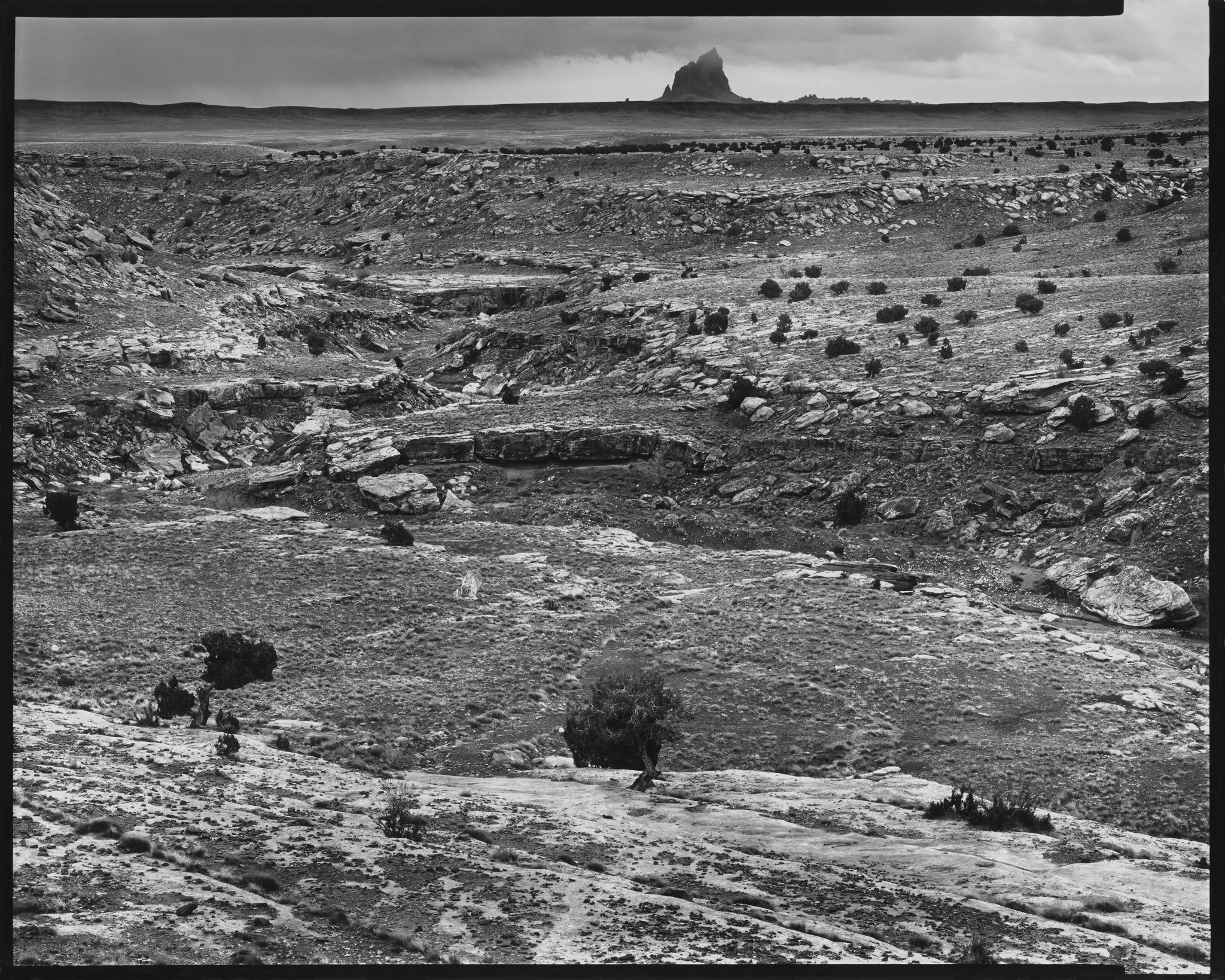American Landscapes Portfolio_View Toward Shiprock Peak, Navaho Lands_1983 © Nick Merrick.jpg