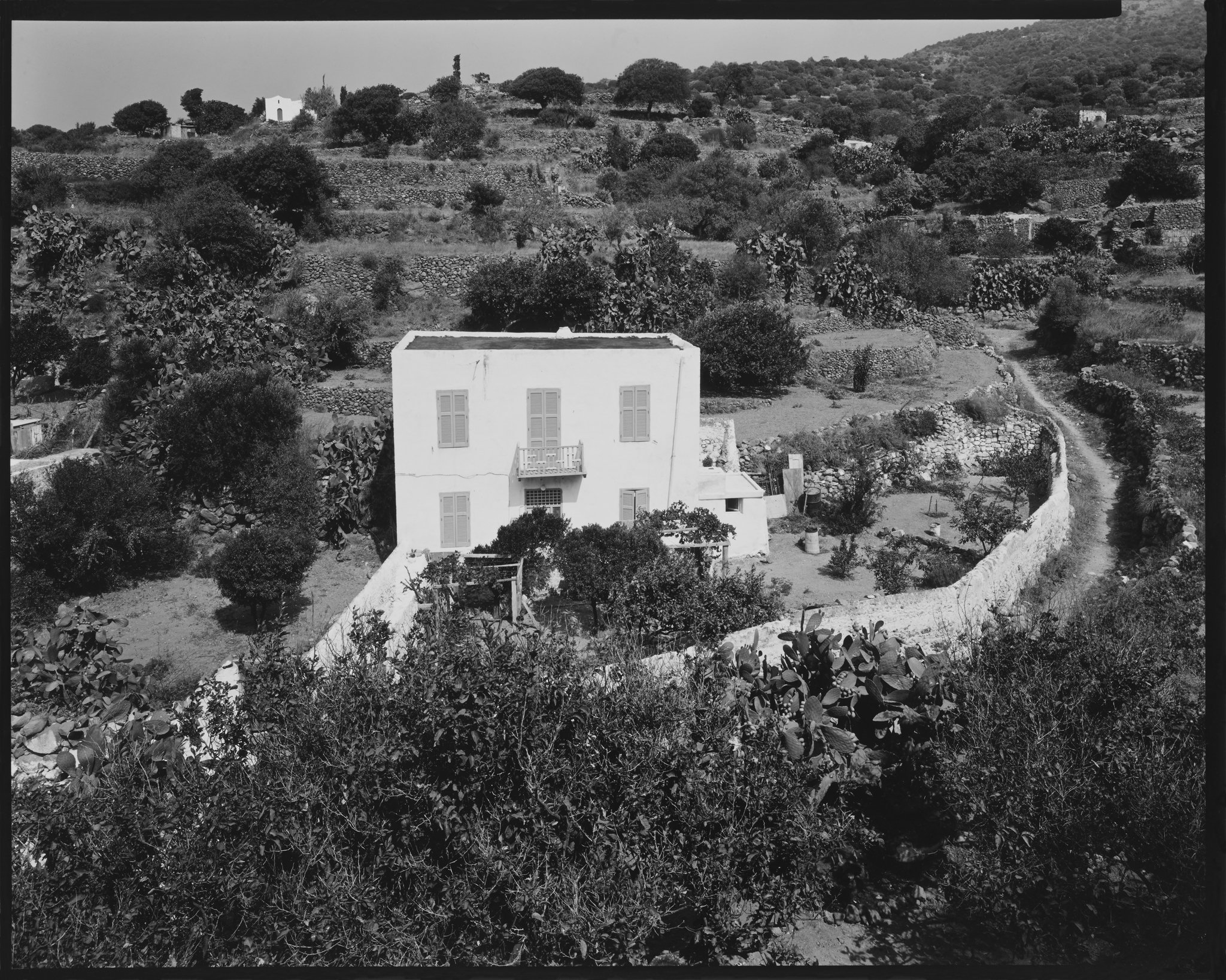 Greek Landscapes Portfolio_Farm House, Nissiros, Greece_1979 © Nick Merrick.jpg