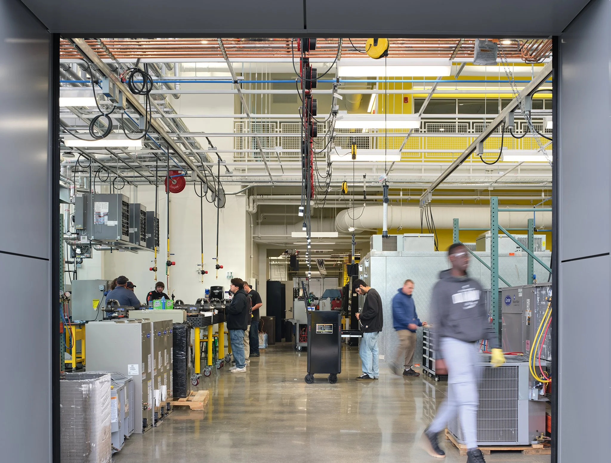  Foglia Center for Advanced Technology and Innovation  Ross Barney Architects  Crystal Lake, IL     Return to Projects  