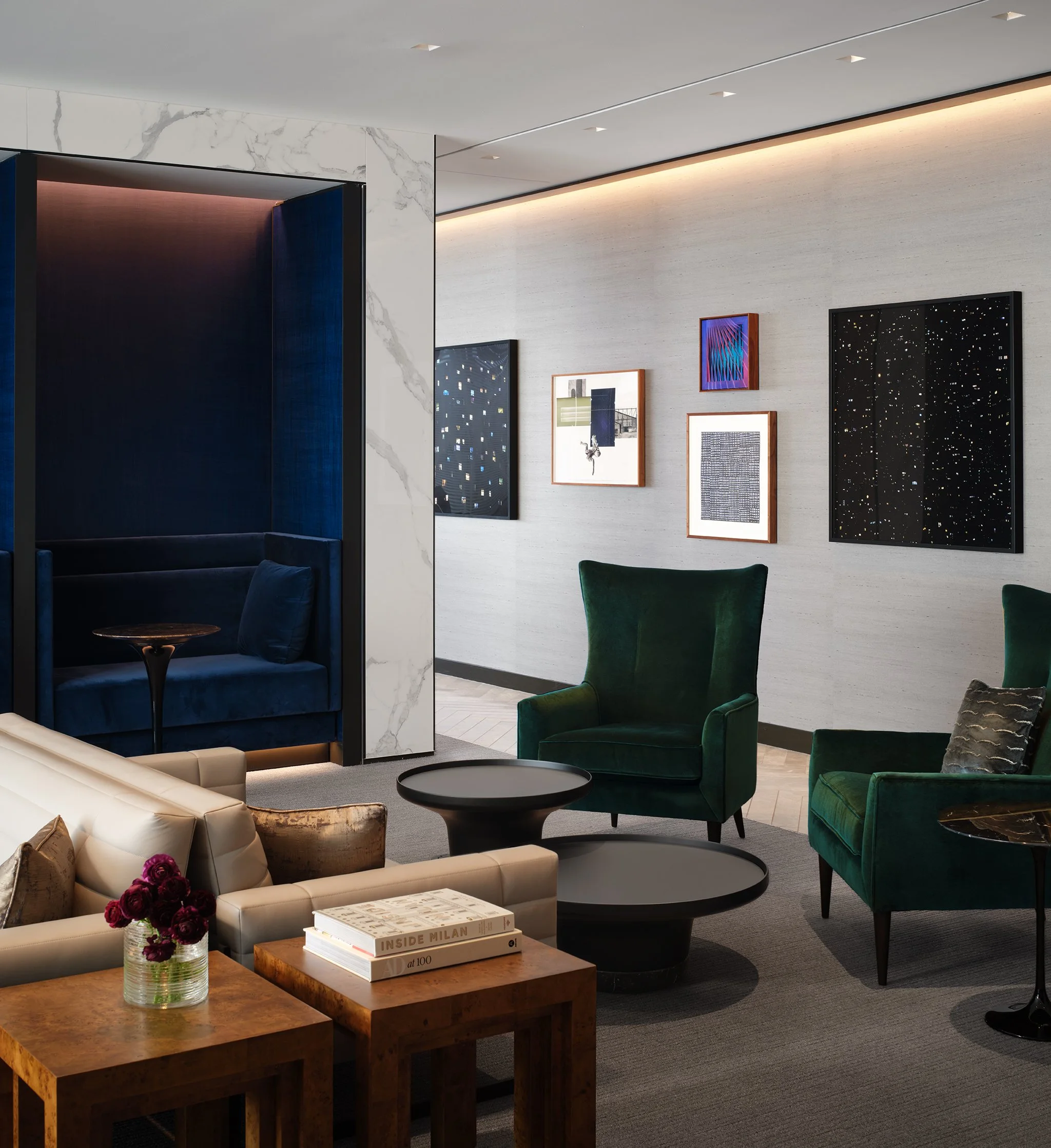 United Polaris Lounge  SCB  Chicago O'Hare International Airport  Chicago. IL     Return to Projects  