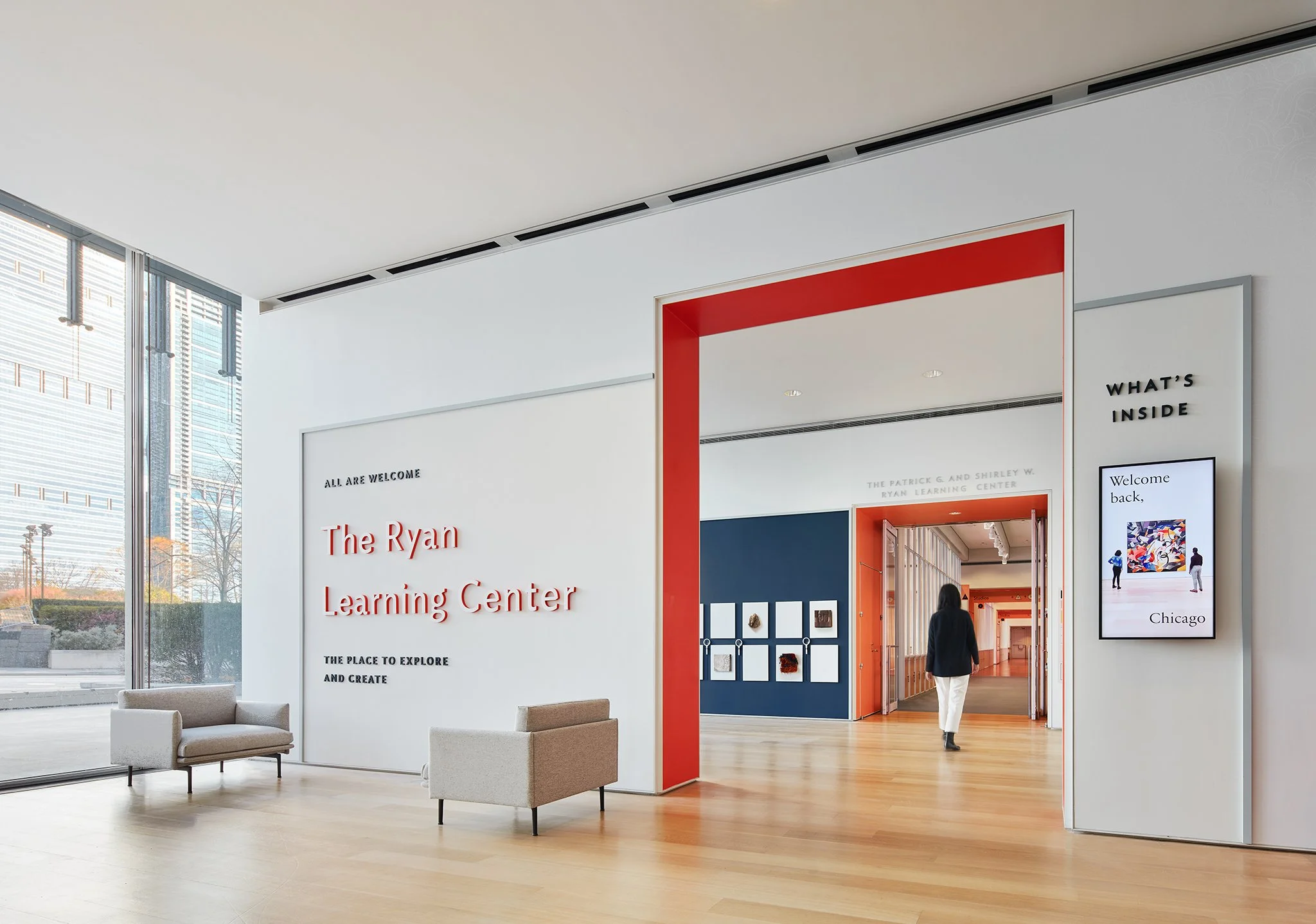  The Ryan Learning Center Renovation  Wheeler Kearns Architects  The Art Institute of Chicago  Chicago, IL     Return to Projects  