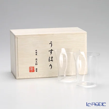 Usuhari Shiwa Old Fashioned Pair Set S