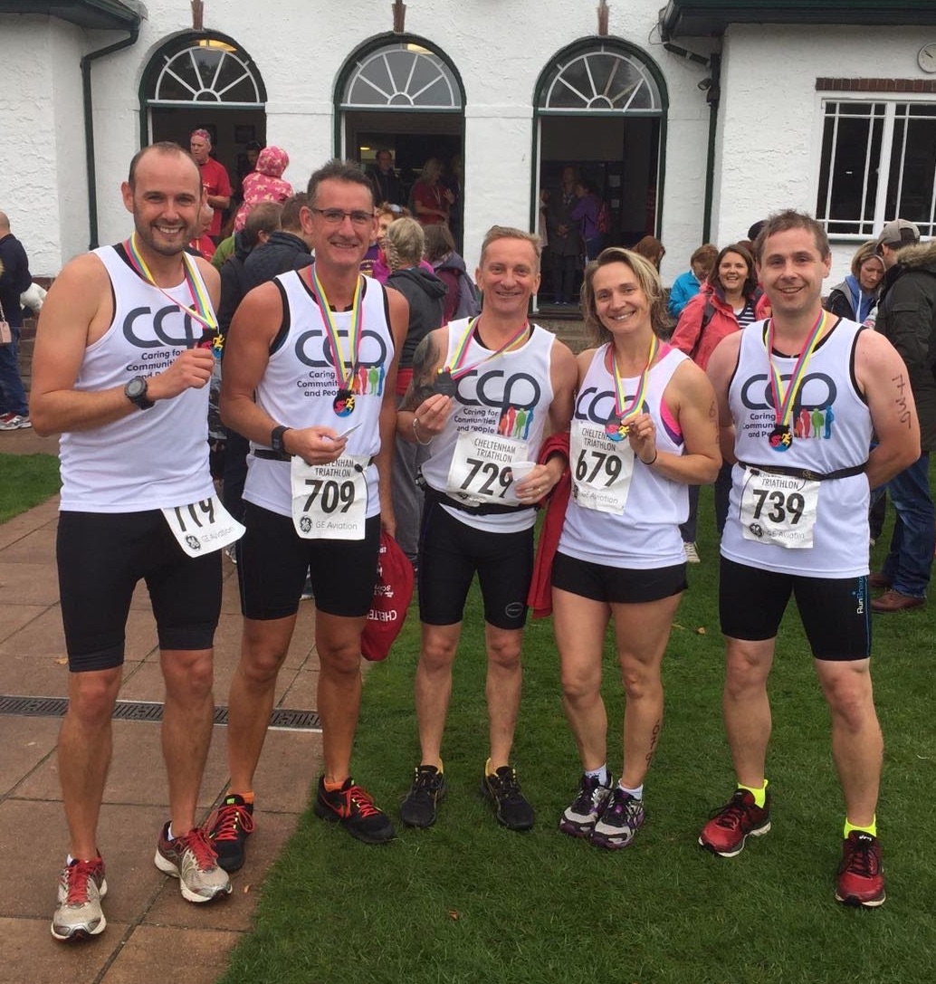 Team Questline at the Cheltenham Triathlon