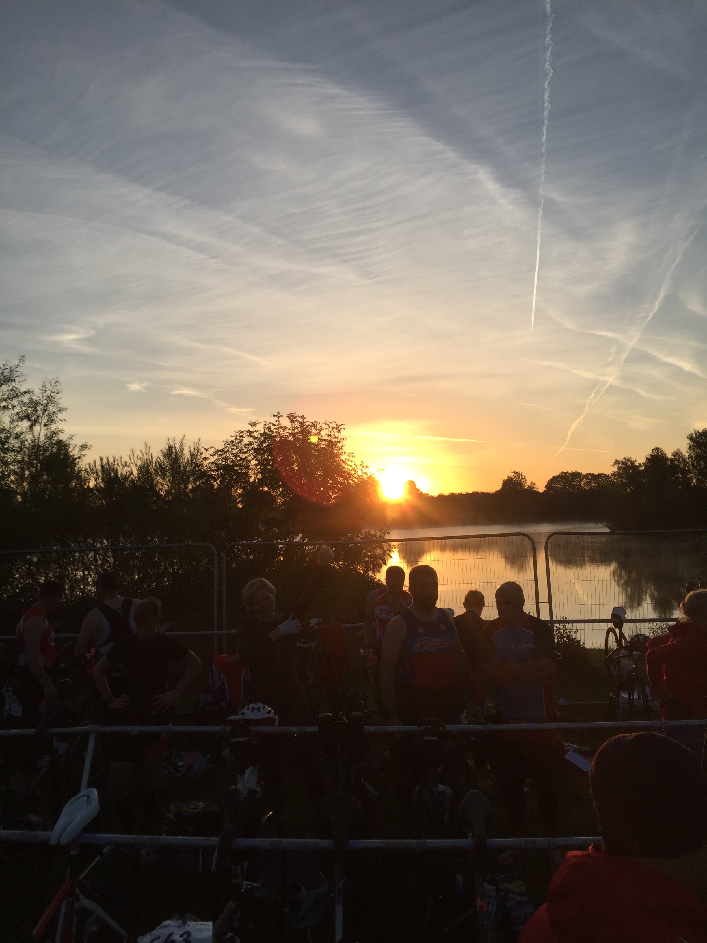 All calm before the Half Iron Distance Cotswold Classic Triathlon