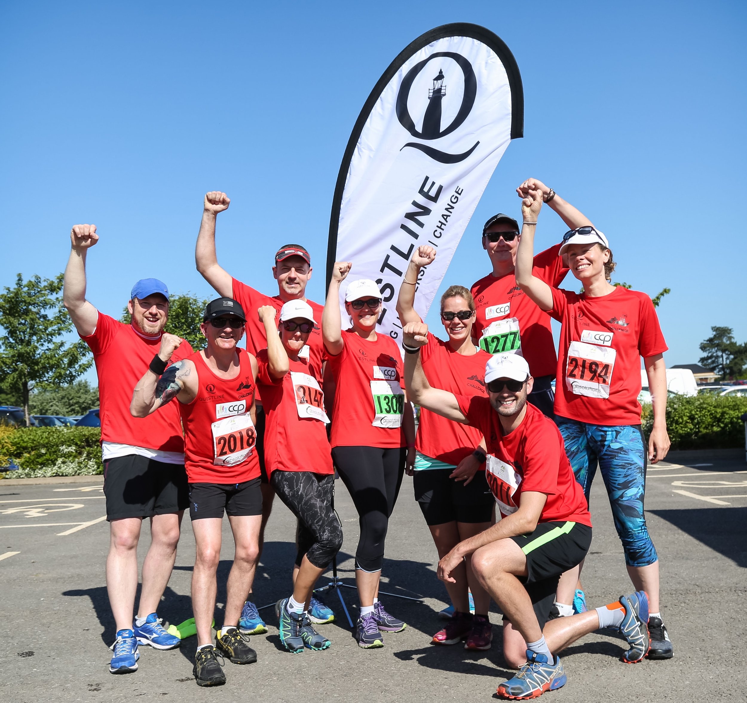 Team Questline at the Cheltenham Challenge