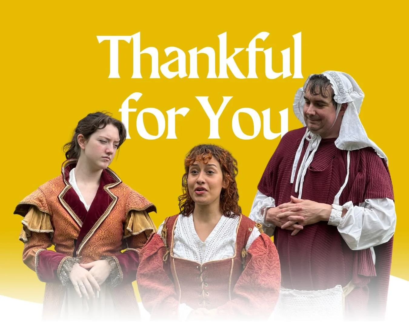 This Thanksgiving we are especially grateful for YOU&mdash;our audiences, artists, and supporters who make FREE Shakespeare in NYC possible. 🧡

From our NY Classical family to yours, thank you for helping us keep theatre alive, accessible, and unfor