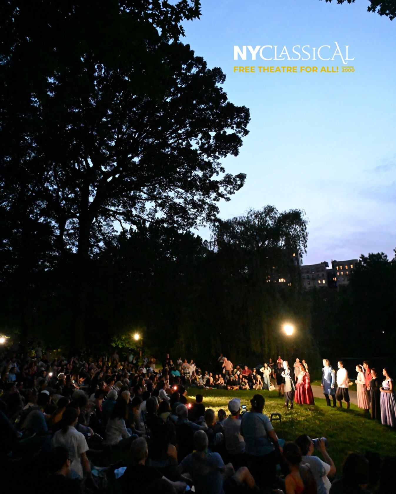 Theater shouldn&rsquo;t be a luxury.

We believe cost should never be a barrier to experiencing live performance. That&rsquo;s why all of NY Classical&rsquo;s productions are completely FREE&mdash;no tickets, no paywalls, just incredible storytelling