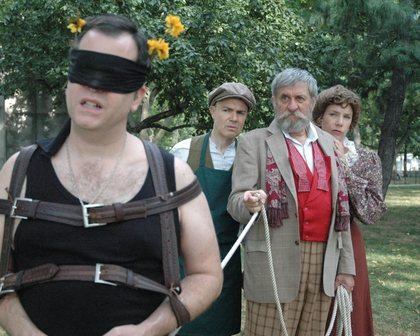 When Shakespeare calls something a comedy but everyone is emotionally wrecked. 🧑&zwj;🦯

Shakespeare&rsquo;s Idea of Comedy:
Mistaken Identities
Public Humiliation
Someone in a Dress

yeah ok king I see the vision!!! 

From NY Classical&rsquo;s 𝘛𝘸