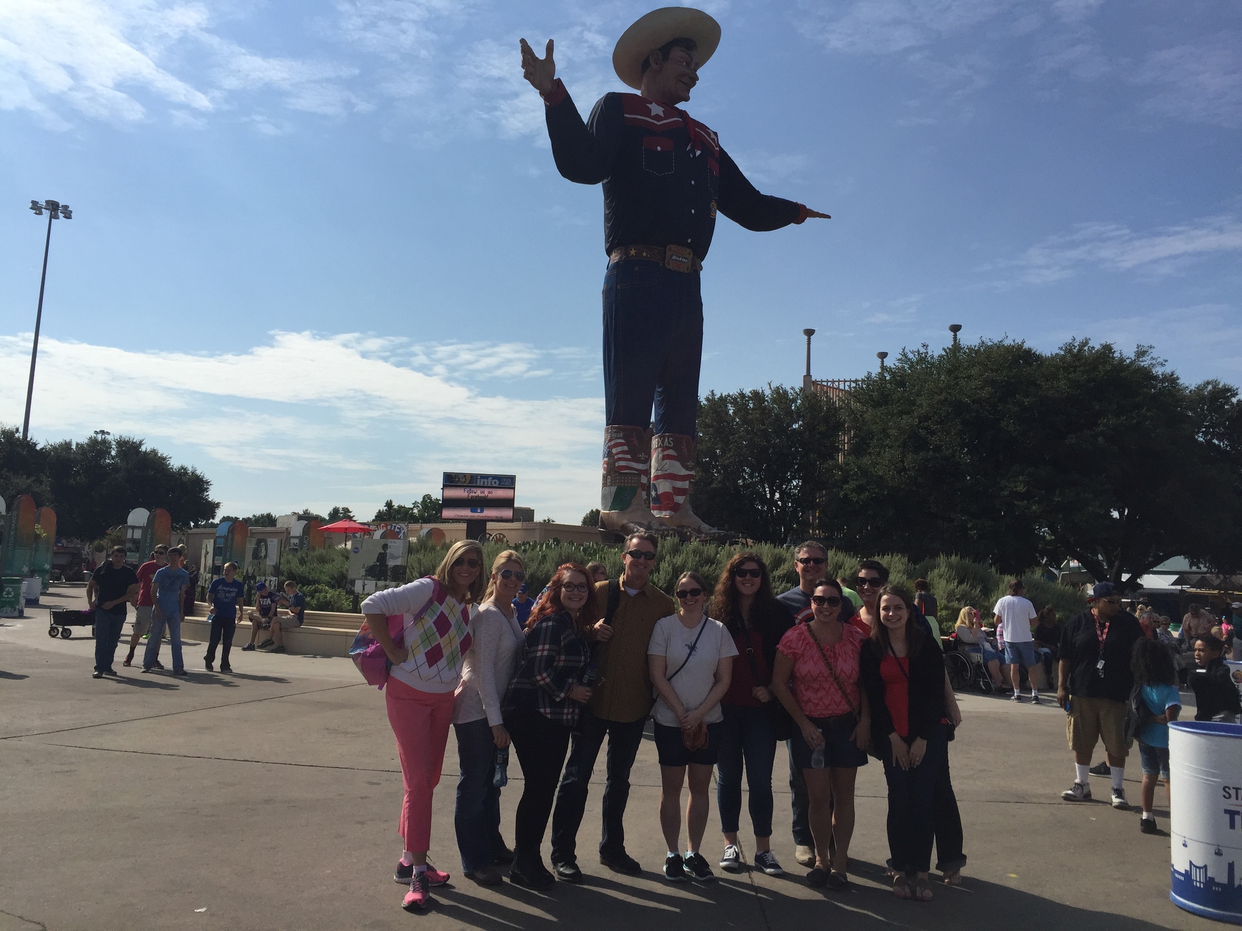 Staff Meeting at The State Fair of Texas   