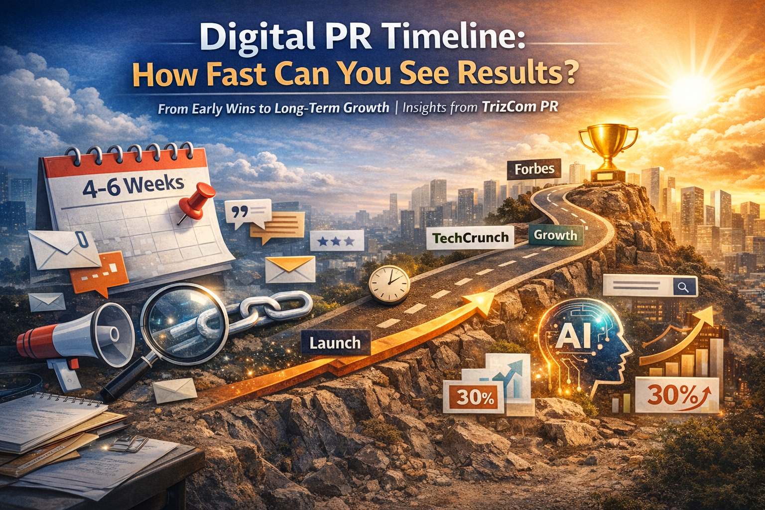 Digital PR Timeline