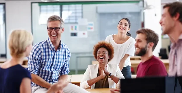 people inside an office