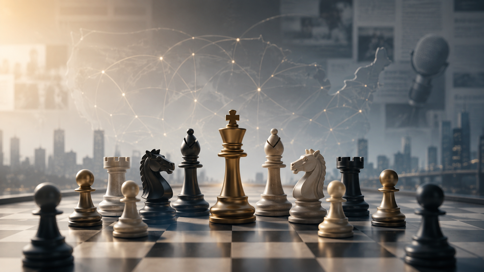 Chess board - strategic leadership