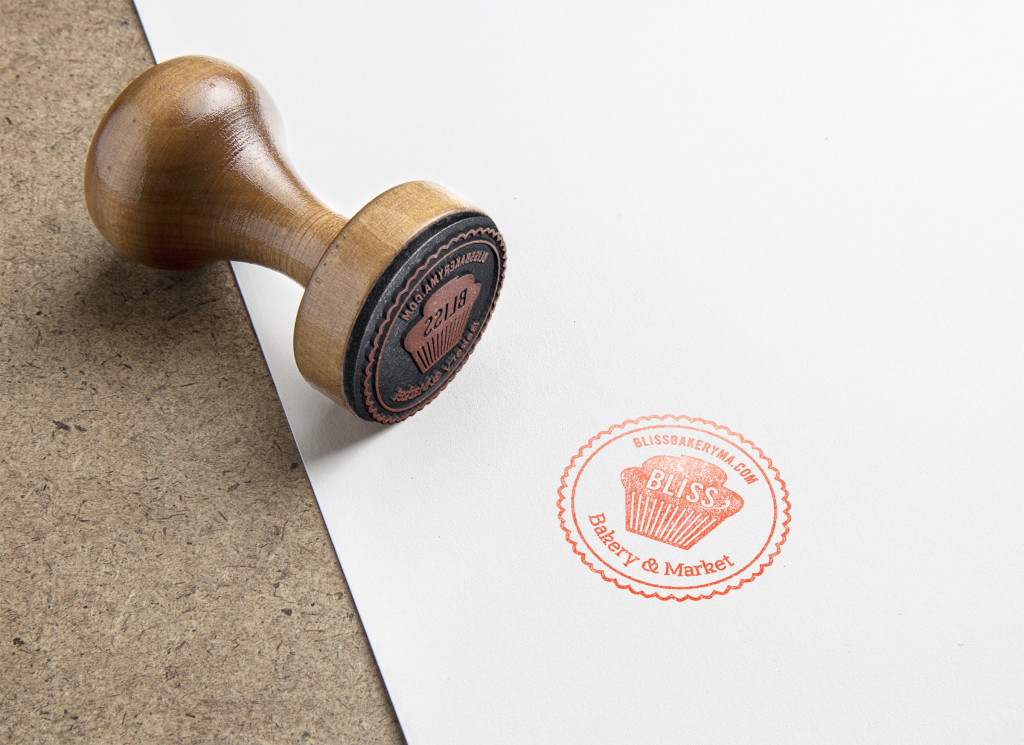 Custom Rubber Logo Stamp