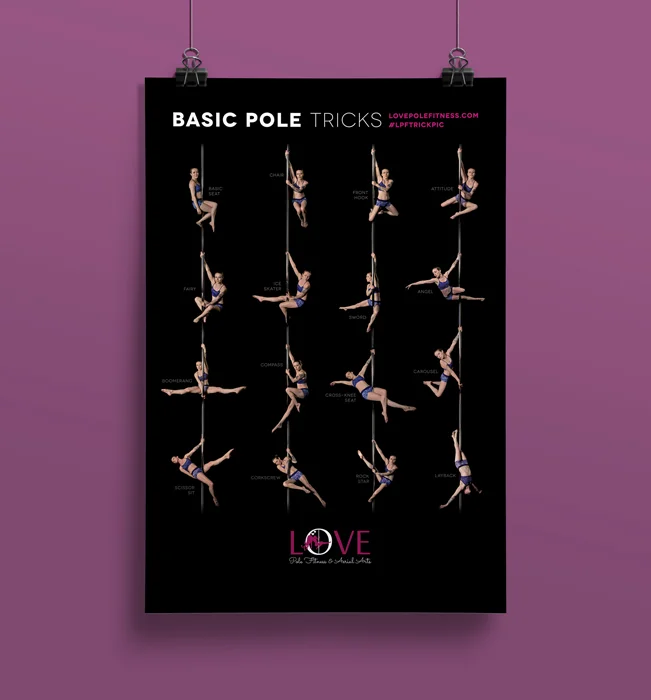 Pole Tricks Move Poster