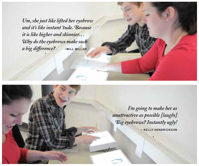 Light table tests & user quotes