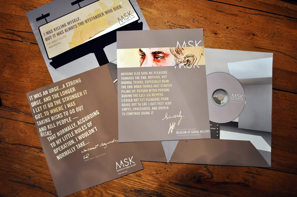 MUSEUM of SERIAL KILLERS: Museum Concept & Branding