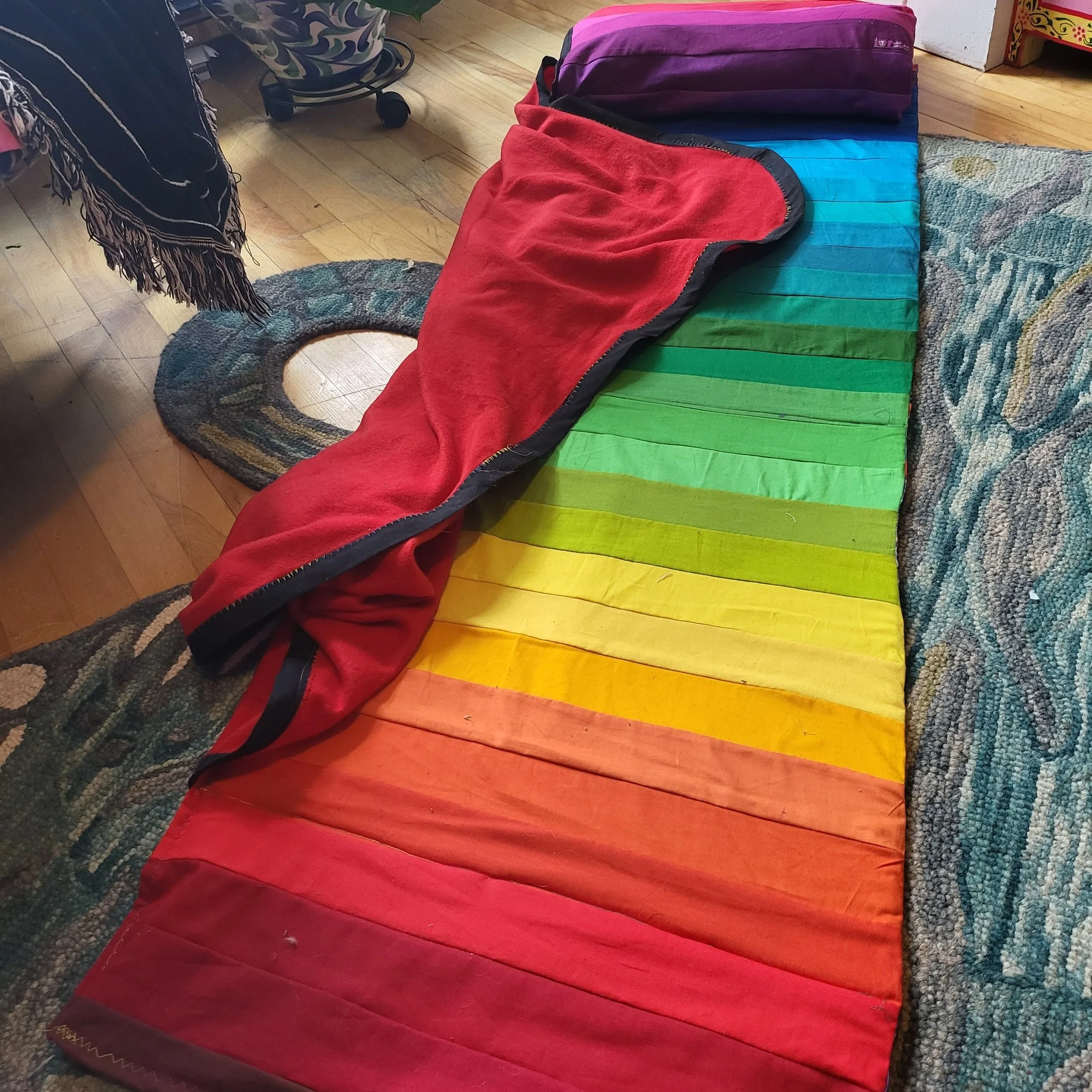 Rainbow Nap Blanket