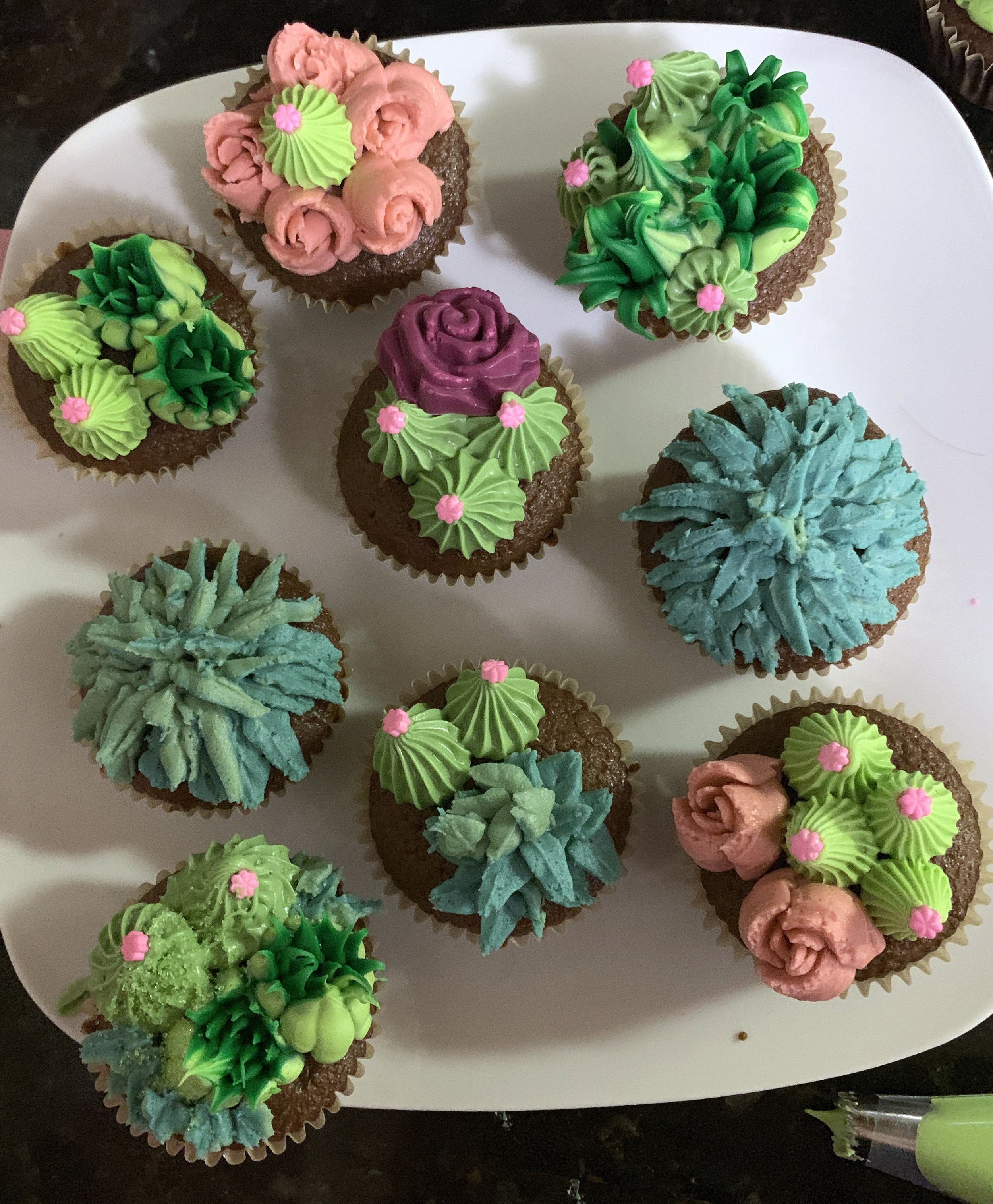 A blooming baby shower