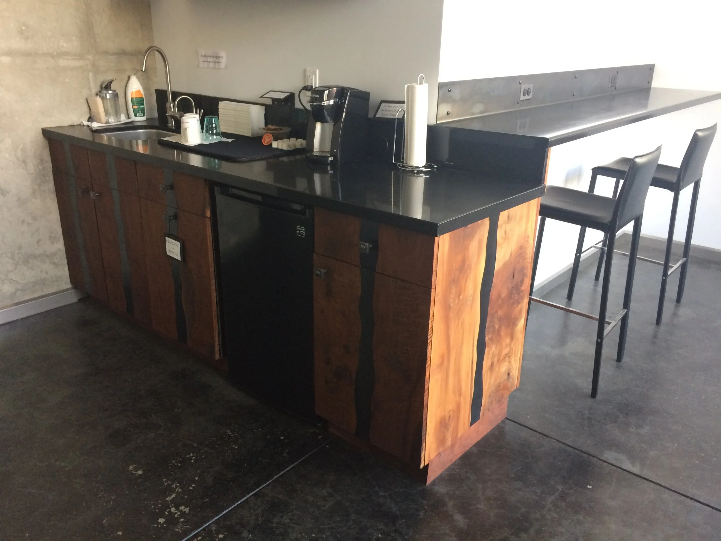 Claro Walnut Cabinetry