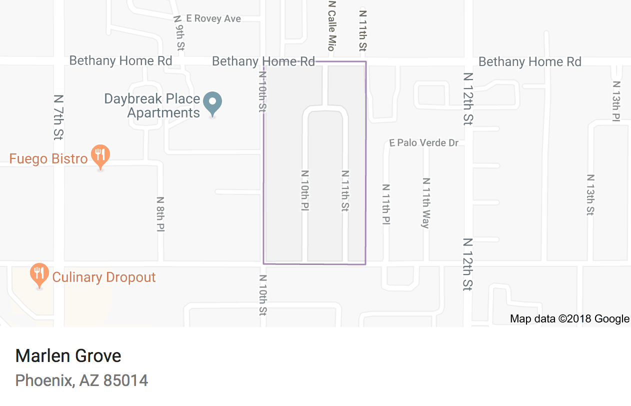 Marlen Grove Outline