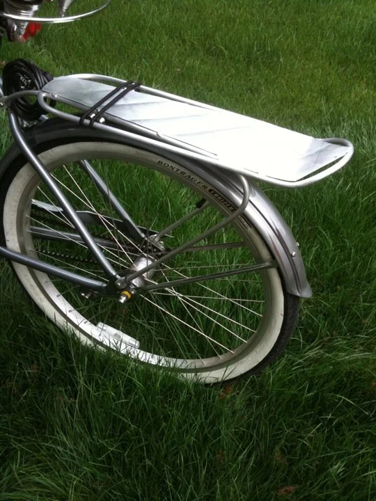 Custom Aluminum bike rack.