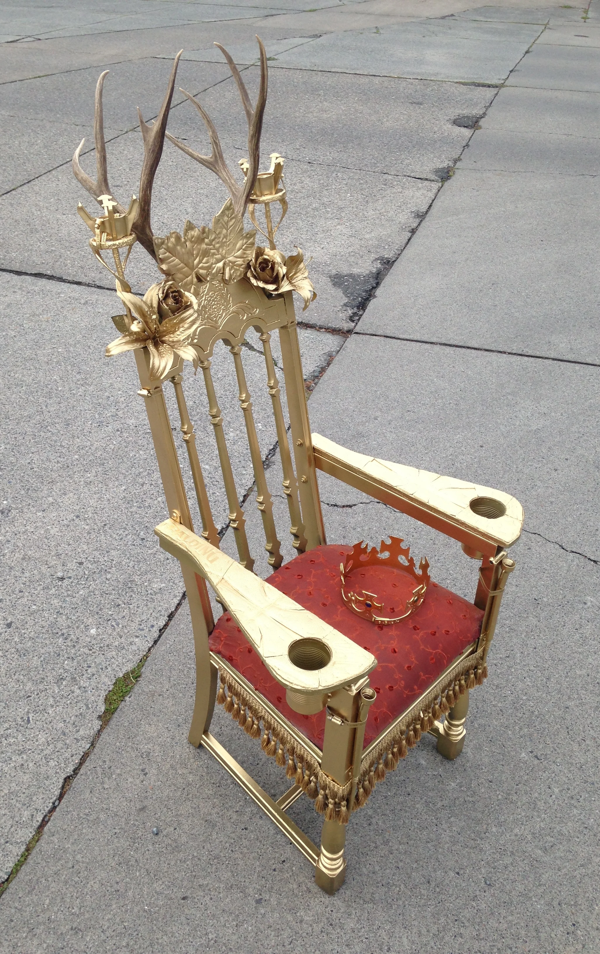 Custom throne.