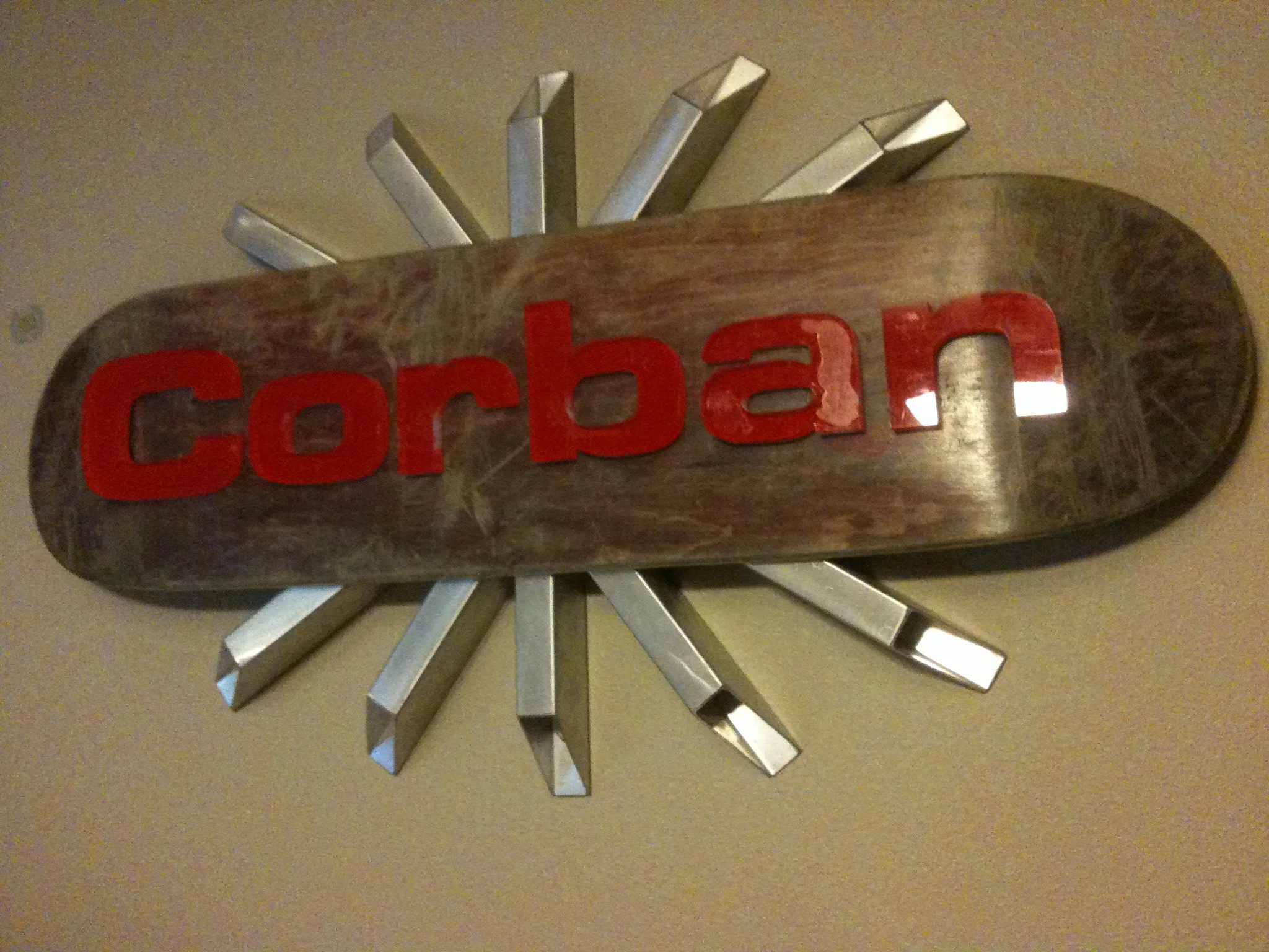 Nephew room sign.