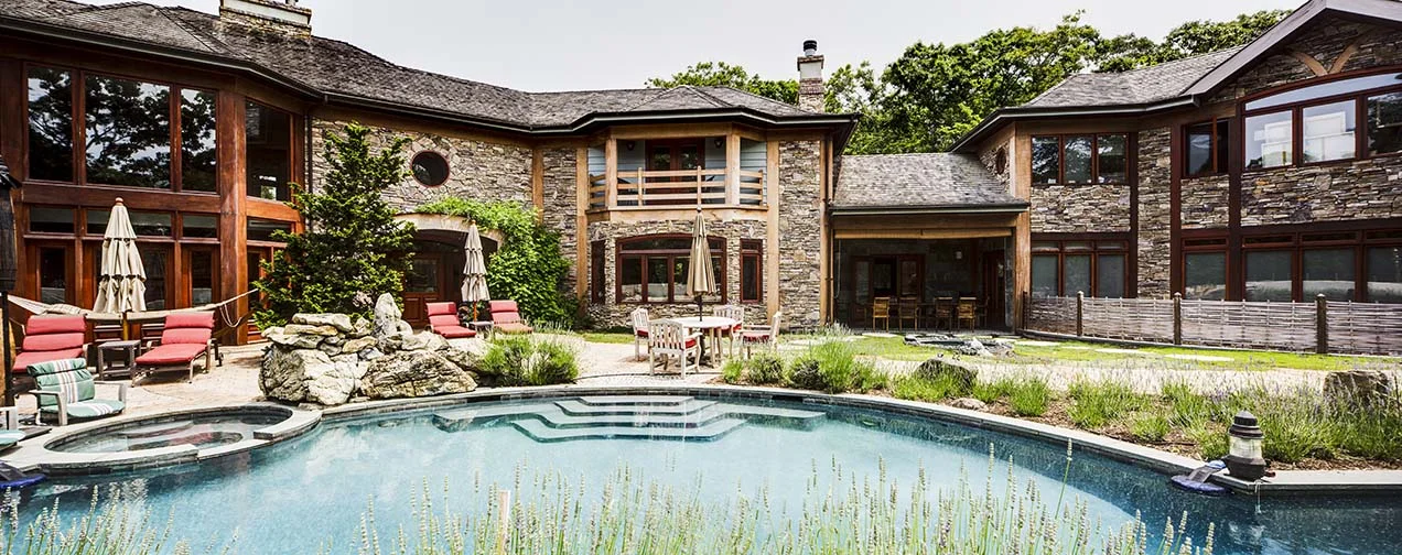 Art House Bed and Breakfast - outdoor dining, pool and patio.