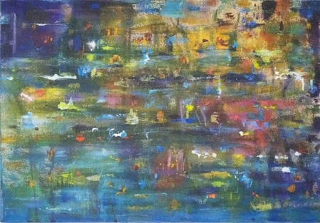 Impression 2014 14" x 20" Oil on Canvas