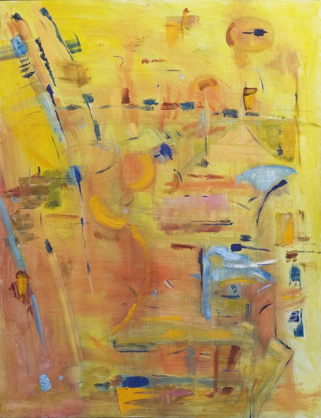 Out Here 2010 40" x 30" Oil on Canvas