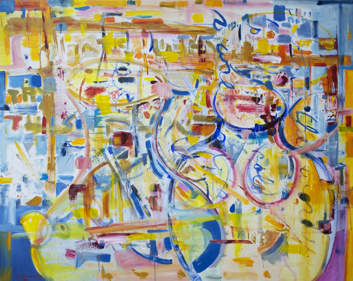 That's Why 2010 48" x 60" Acrylic on Canvas