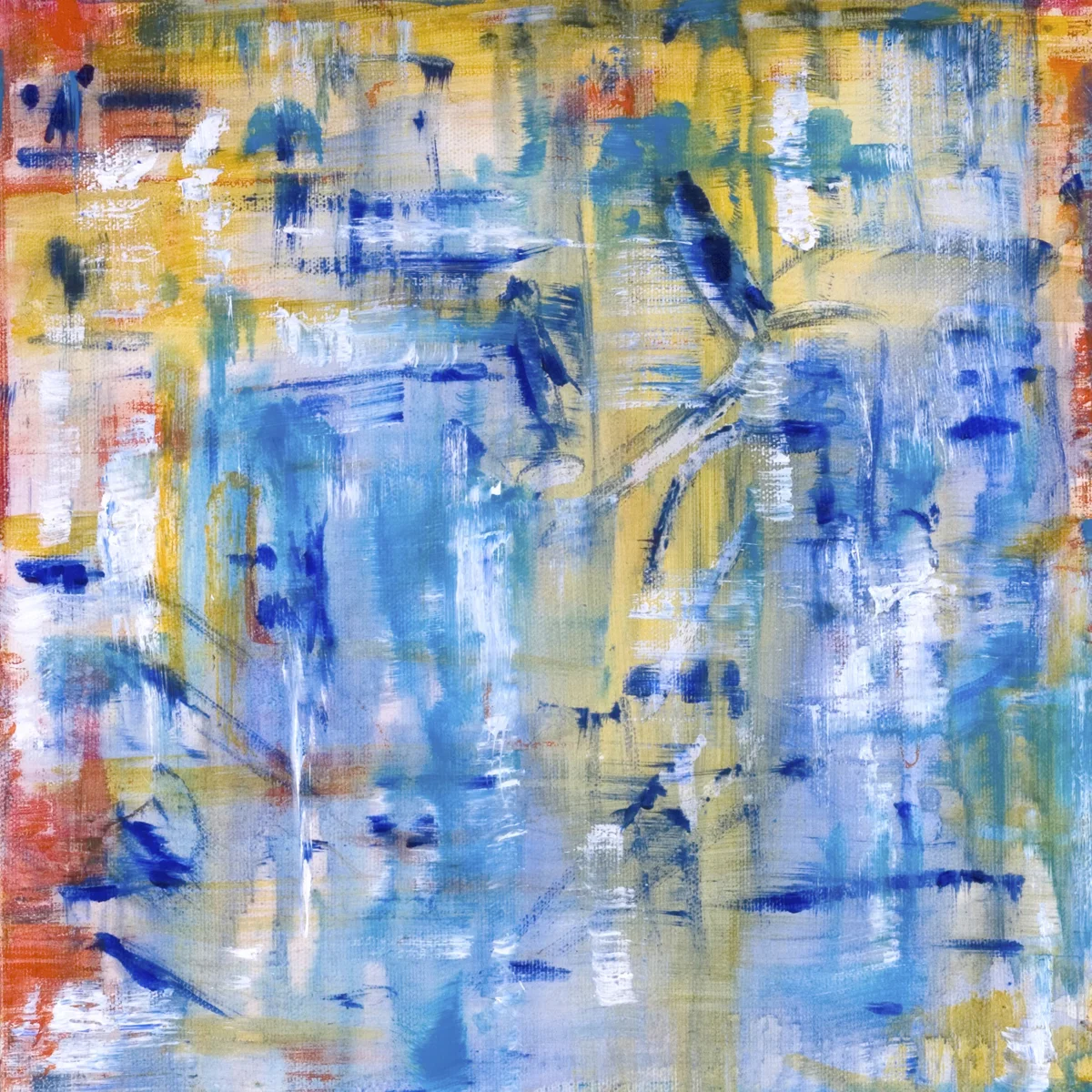 Woodland Sprite 2008 12" x 12" Acrylic on Canvas