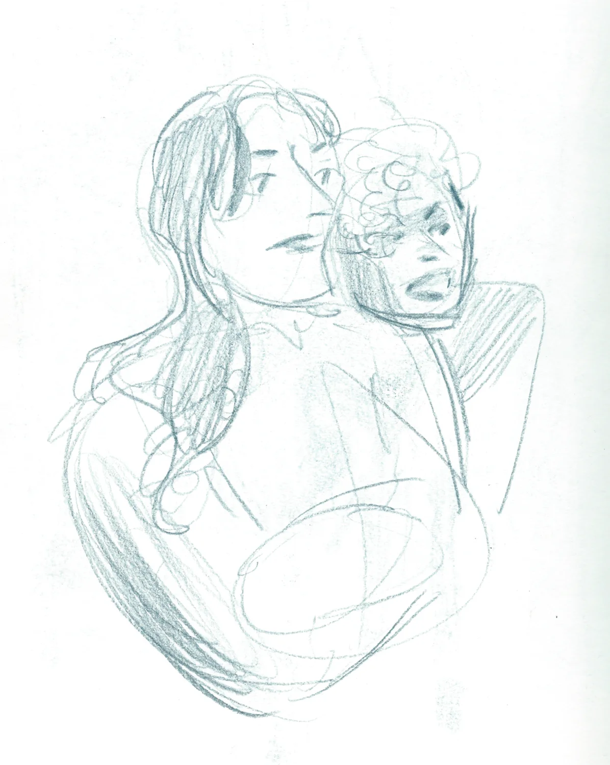 2/3 of DJs Strange Babes (briefly)