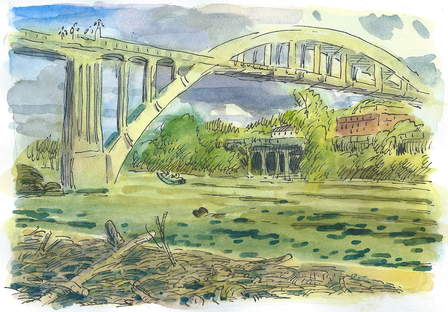 West Linn Bridge, May 2018