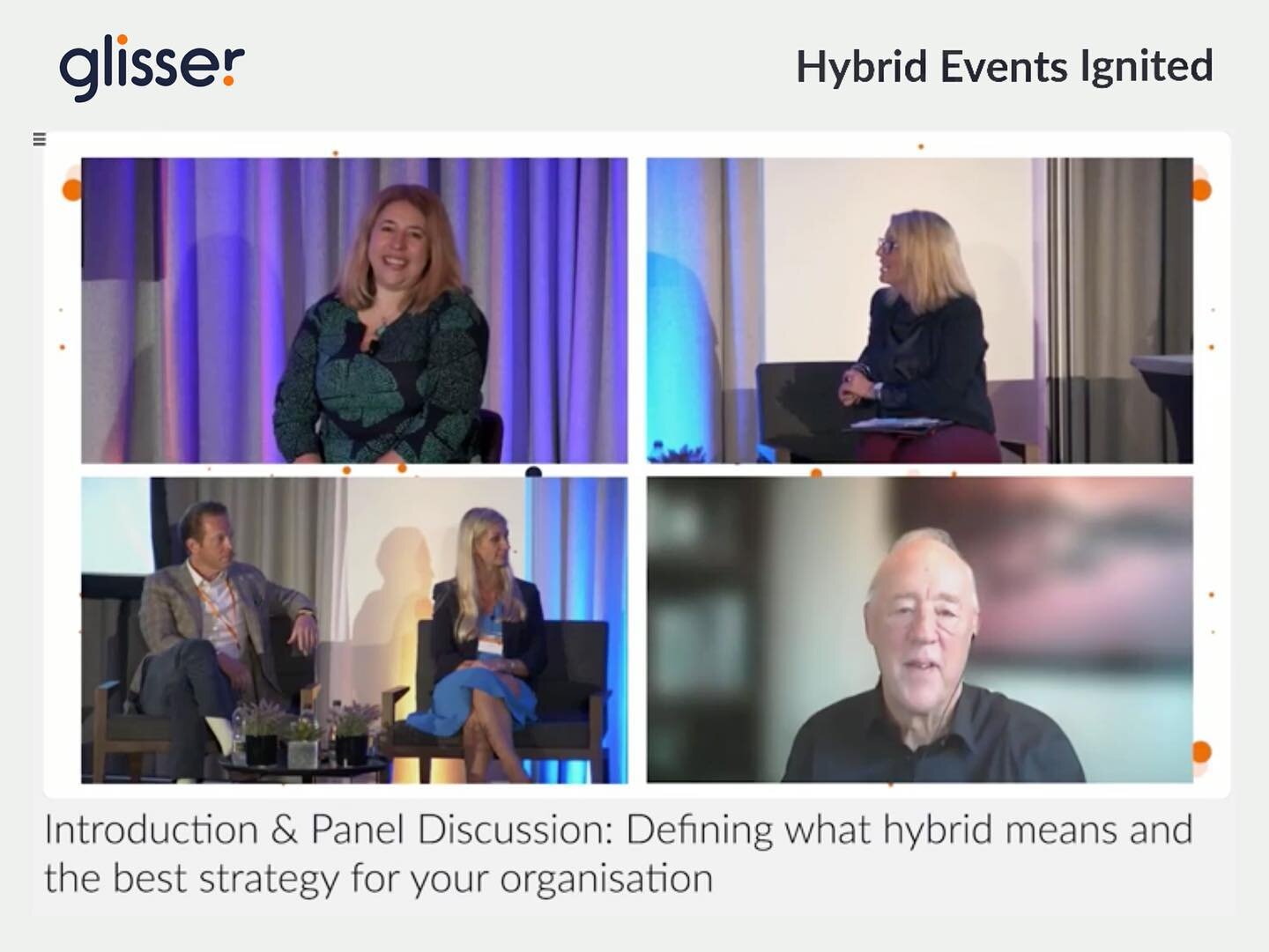 Yesterday, our own Naomi Clare Crellin co-moderated at Hybrid Events Ignited, live from New York! This exciting event hosted by @glisserapp explored the cutting edge in events and was an incredible opportunity for event planners to test tech, assess 