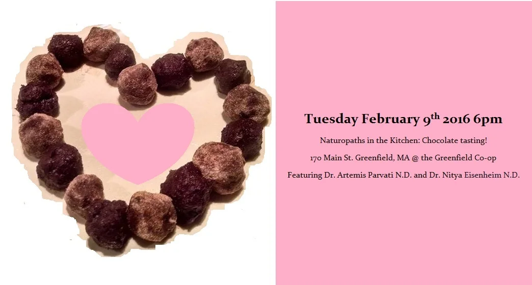 Naturopaths in the Kitchen: Chocolate tasting!